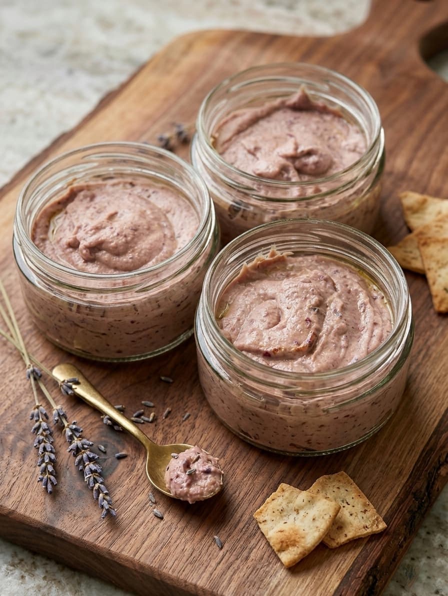 Lavender Hummus